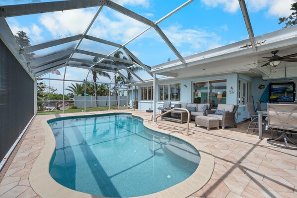 Waterfront Retreat – 3BR w/ Pool & Dock (3273)