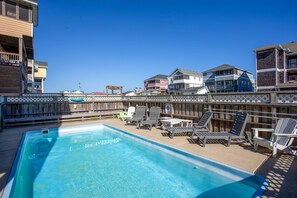 Take a dip in the Private Pool!