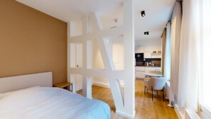Comfortable and tasteful furnishings in the N°8A Boardinghouse