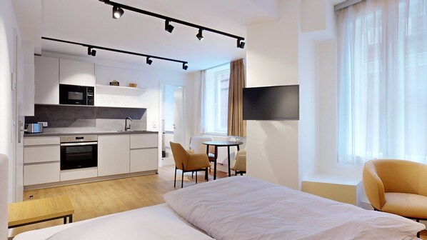 Modern and spacious apartment in the N°8A Boardinghouse Lüneburg