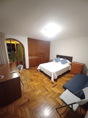 second room, one double bed and sofabed