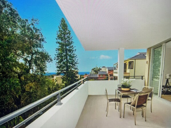 View from patio