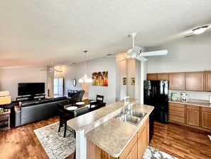 Open Concept - Kitchen/Dining/Living Room