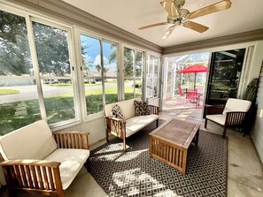 Screened-in Lanai
