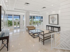 Sleek Building Lobby