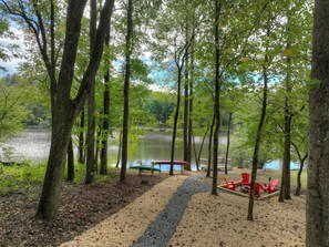 Gorgeous set up with room to roam at this pet-friendly cabin rental in North Georgia 
