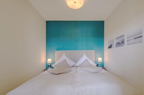 Kapitänsschlafzimmer mit Boxspringbett