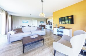Ferienwohnung Strandidylle Ostseebad Wustrow Sitzecke