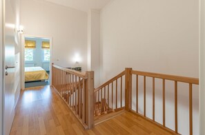 Ferienwohnung Stockente Treppe zum Obergeschoss