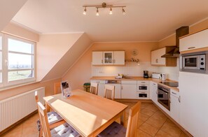 Ferienwohnung Storchenflug offene Küche