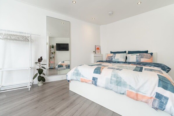 The studio is spacious enough for your relaxation