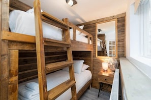 Unique cabin bunk beds - 2 x singles - perfect for kids! They will absolutely  love this