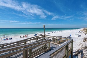 Fabulous Beach just steps away