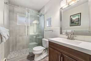 220 Peterson St. (Unit 8) | Walk-in Shower Bathroom 1