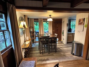 Dining area of The Cabin. 