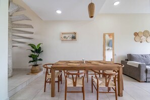 Cozy dining space designed for intimate meals and delightful conversations