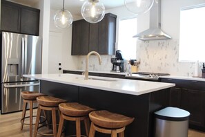 A nice big open kitchen