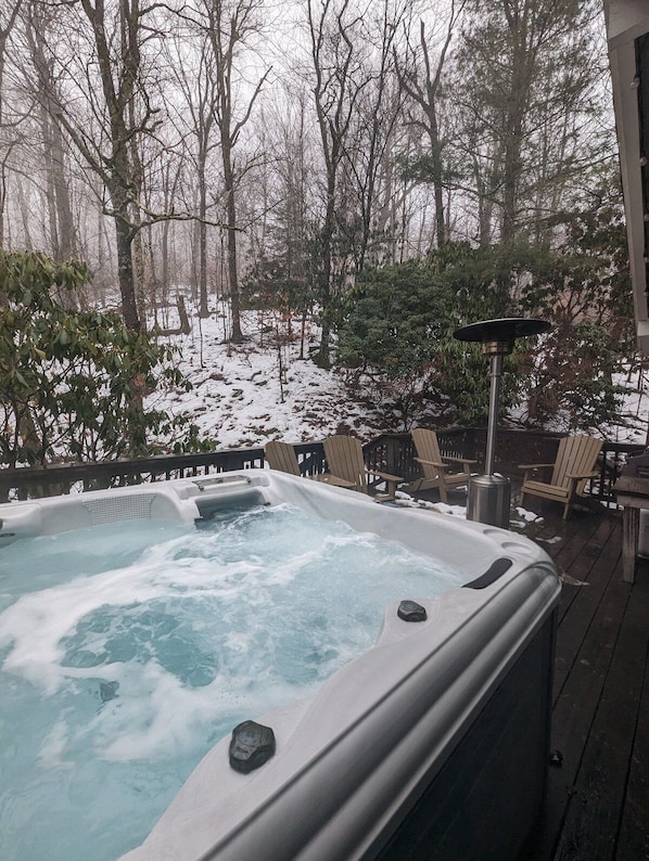 Bain à remous extérieur