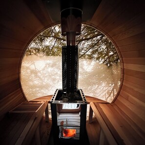 Wood-fired Sauna