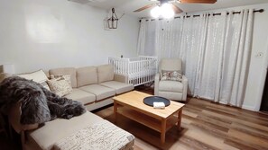 Living room with Smart TV