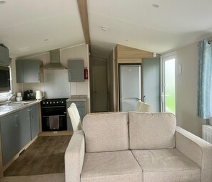Open plan living area