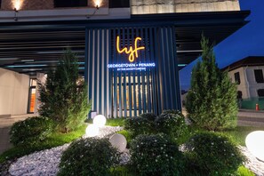Fassade der Unterkunft
