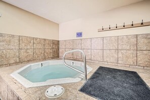 Soak in the Indoor Common Hot Tub