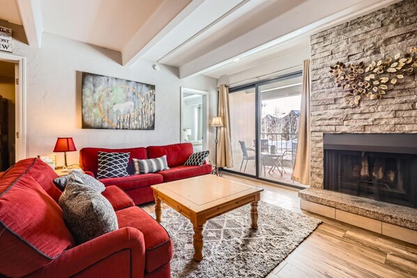 Relax by the Cozy Fireplace
