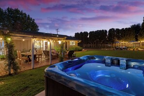 Hot tub.