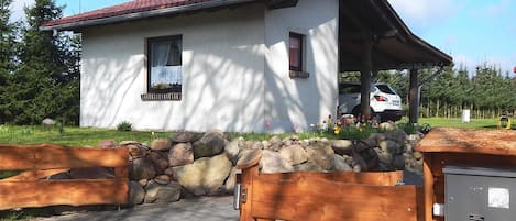 Ausßenansicht des Ferienhauses