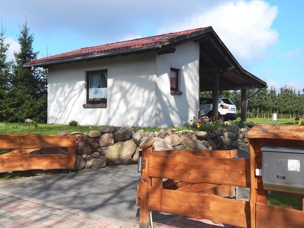 Ausßenansicht des Ferienhauses