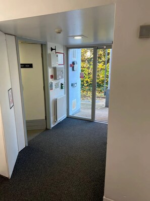 Interior entrance