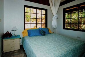 Bedroom 1 with a King bed. Room can also be set with 2 Twin beds.