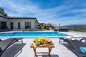 Spacious outdoor area, here you can enjoy the evenings