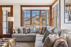 Living Room with Fireplace