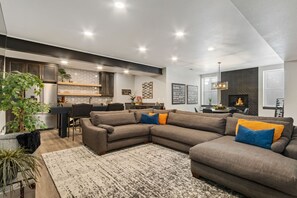 Media Lounge | Plenty of comfortable seating! (lower level)