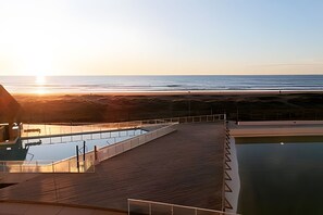 Swimming pool,Beach,Sea view