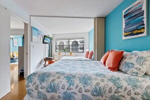 Enjoy the comfort of our spacious room featuring two queen beds