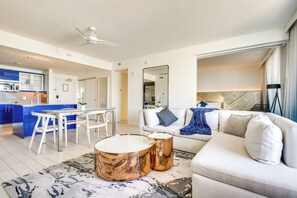 Living Space | Free WiFi | Central A/C & Heating