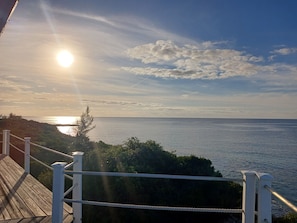 Sunrise from the deck
