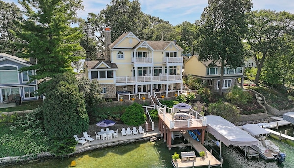 Lake View of home