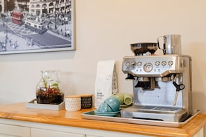 Superior coffee making facilities