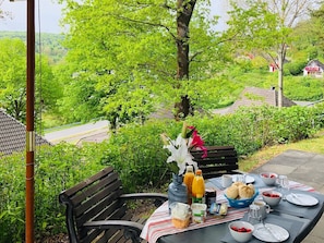 Ferienhaus Felix, 75qm, 3 Schlafzimmer, max. 6 Personen + Baby-Dehor
