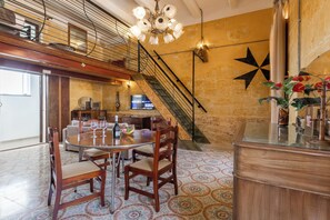 Living and dining room