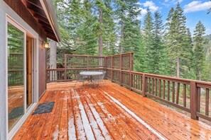 Exterior: Deck, outdoor dining for 8, beautiful mountain valley views
