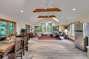 Open Living, Kitchen, Dining