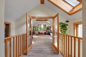 Catwalk view into great room