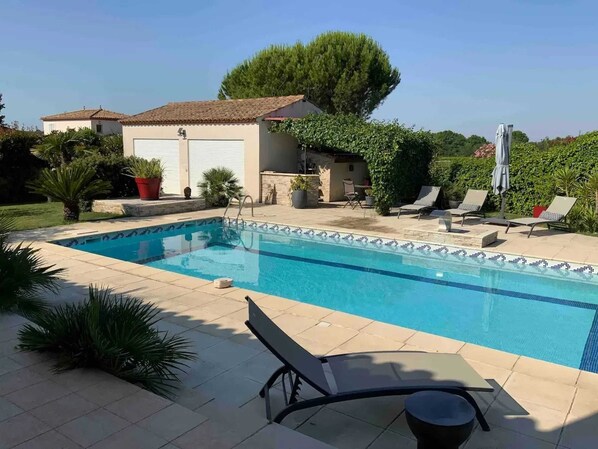 Swimming pool view
