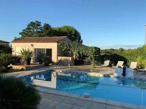 Swimming pool view