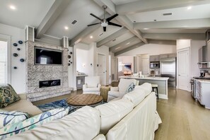 Third Floor: Living Area